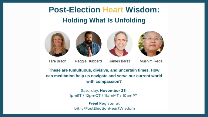 Post Election Heart Wisdom - Online Event